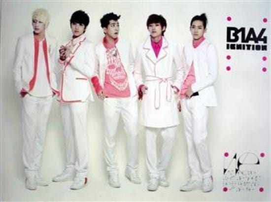 MUSIC PLAZA Poster 비원에이포 | B1A4<br/> 23.5" X 17.5"<br/>POSTER