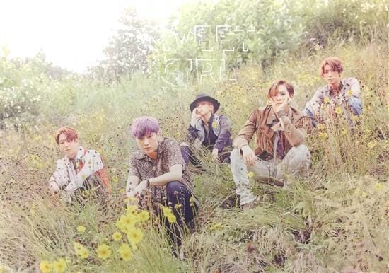 MUSIC PLAZA Poster 비원에이포 | B1A4<br/>SWEET GIRL POSTER<br/>B VERSION<br/>20.5" X 29.5"