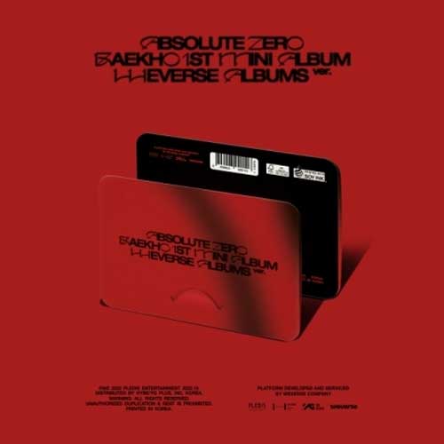 백호 | BAEKHO 1ST MINI ALBUM [ ABSOLUTE ZERO ] WEVERSE ALBUM VER.