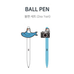 MUSIC PLAZA Goods MONSTA X OFFICIAL GOODS BALL PEN SET [ THE MEMOIRES IN NOVEMBER WITH KI HYUN ]