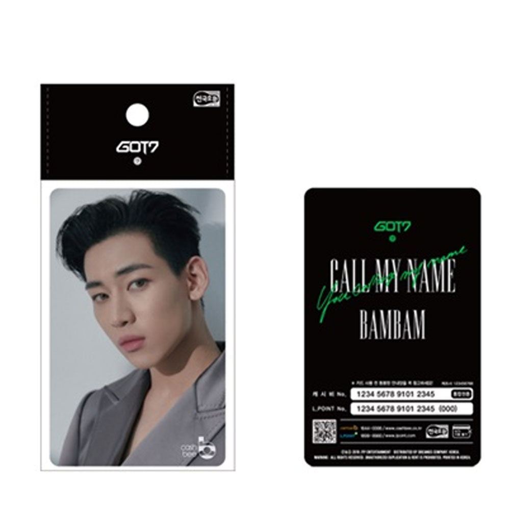 GOT7 * CASHBEE TRAFFIC CARD [ CALL MY NAME ]