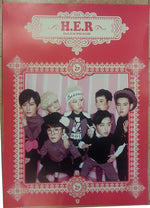 MUSIC PLAZA Poster 블락비 | BLOCK B<br/>H.E.R<br/>18" x 24.5"