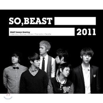 MUSIC PLAZA CD 비스트 Beast | 2011 Season Greeting