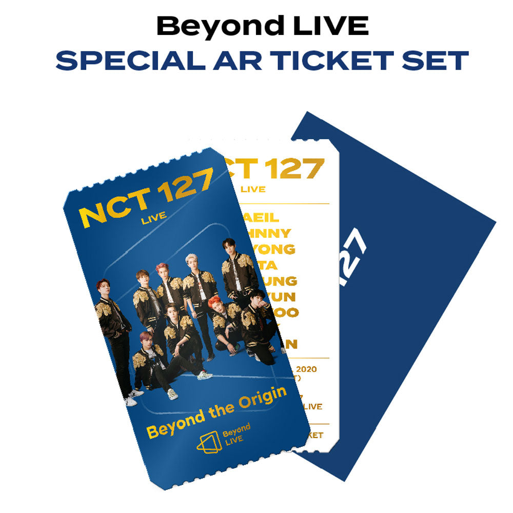 엔시티127 | NCT 127 [ BEYOND THE ORIGIN ] SPECIAL AR TICKET SET