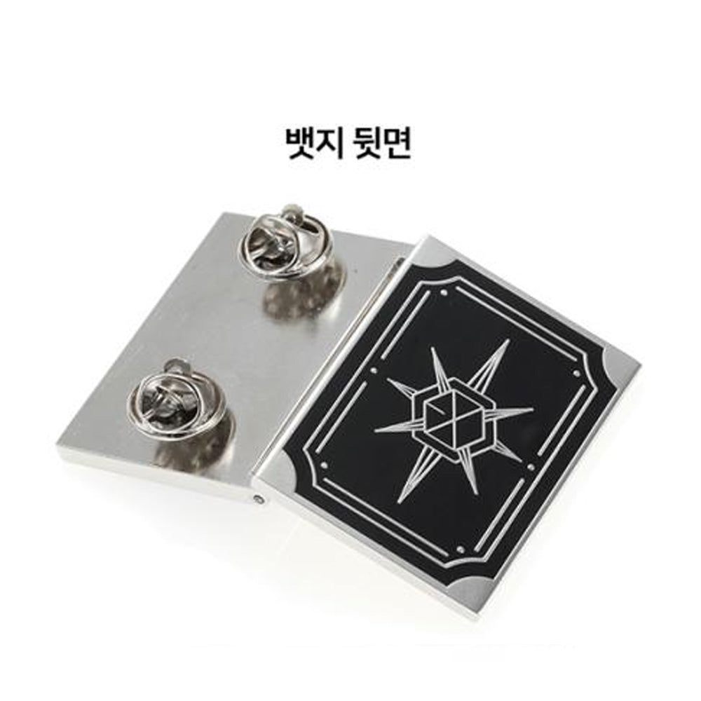 엑소 | EXO [ EXO PLANET #5 EXPLORATION ] HANDWRITING BADGE - Music