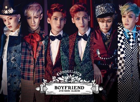 MUSIC PLAZA Poster 보이프렌드 | BOYFRIEND<br/>WONDERLAND<br/>24.5" x 17.5"