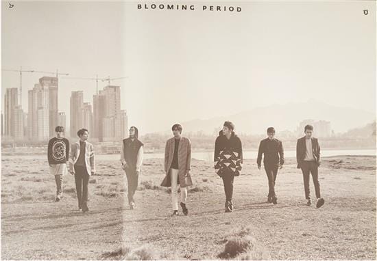 MUSIC PLAZA Poster 블락비 | BLOCK B<br/>B TYPE- POSTER ONLY<br/>BLOOMING PERIOD