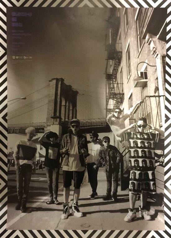 MUSIC PLAZA Poster 블락비 | BLOCK B<br/>4TH MINI ALBUM POSTER<br/>18" X 24"