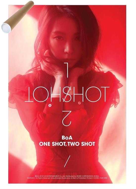 보아 | BOA | 1ST MINI ALBUM [ ONE SHOT, TWO SHOT ] | POSTER ONLY