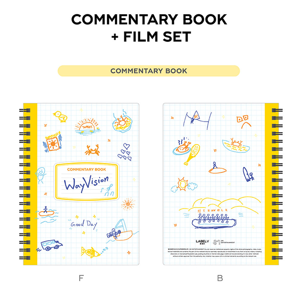 웨이션브이 | WAYV [ WAYVISION ] COMMENTARY BOOK + FILM SET