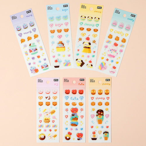 BT21 [ MININI SWEETIE ] JELLY STICKER
