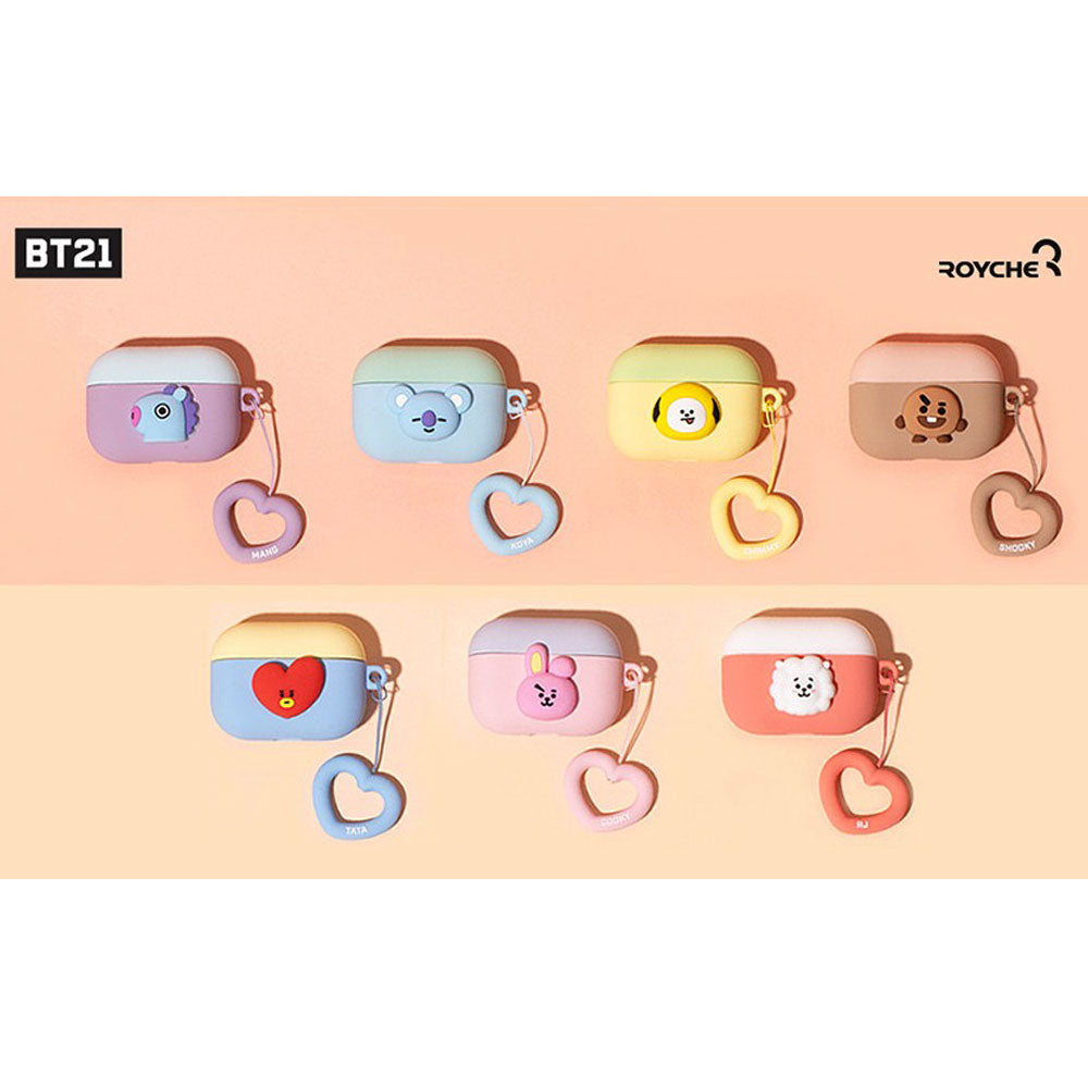 BT21 [ BABY ] AIRPODS PRO CASE WITH HEART RING