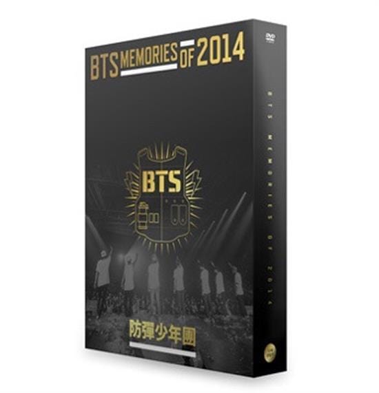 MUSIC PLAZA DVD BTS | 방탄소년단 | BTS MEMORIES OF 2014 - 3 DVD+ PHOTO BOOK