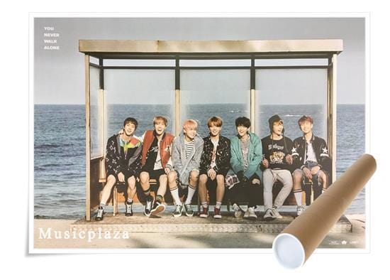 MUSIC PLAZA Poster BTS | 방탄소년단 | YOU NEVER WALK ALONE LEFT VER. POSTER ONLY