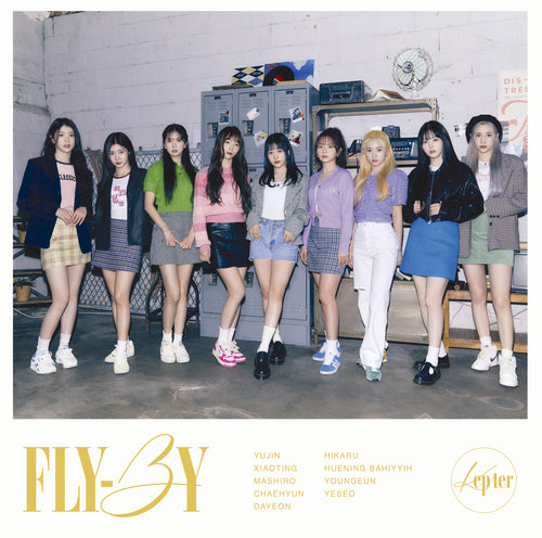 케플러 | KEP1ER 2ND JAPANESE SINGLE ALBUM [ FLY-BY ] LIMITED B VER. ( CD + BOOKLET )