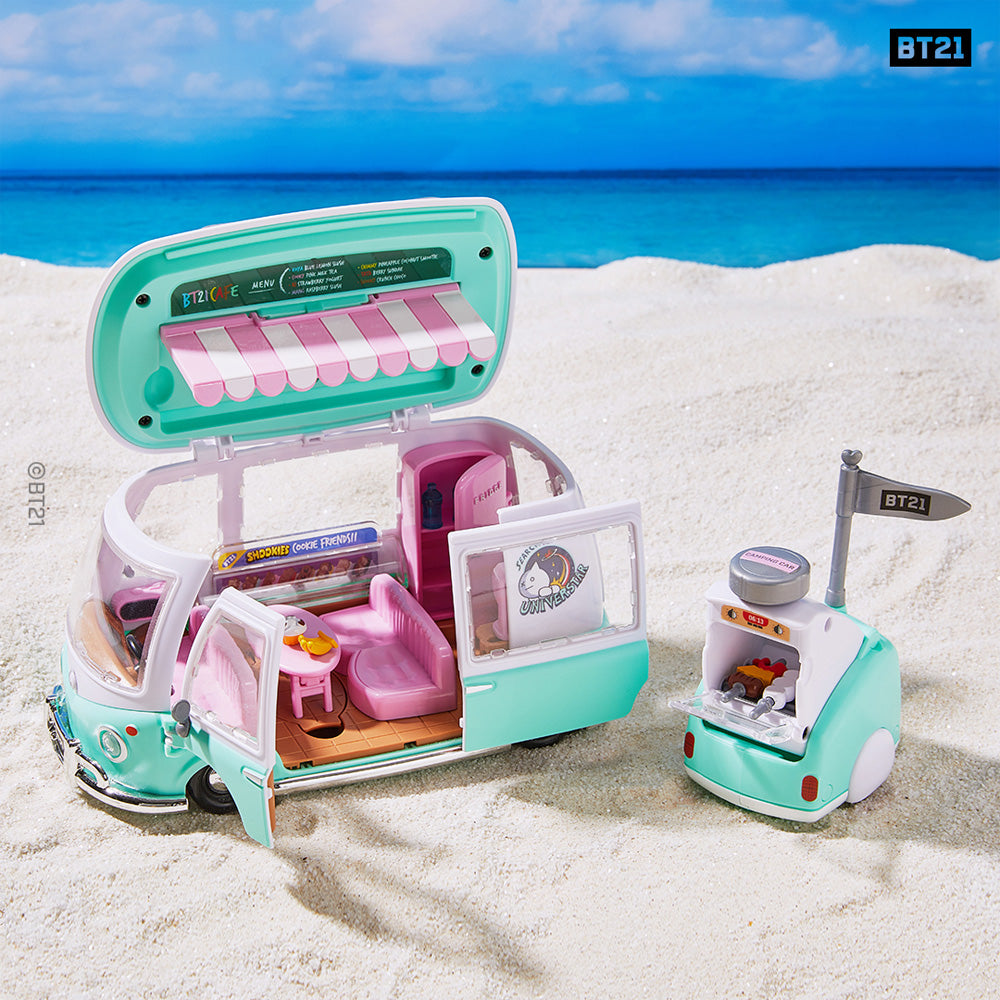 BT21 FIGURE PLAY SET [ CAMPING CAR EDITION ]