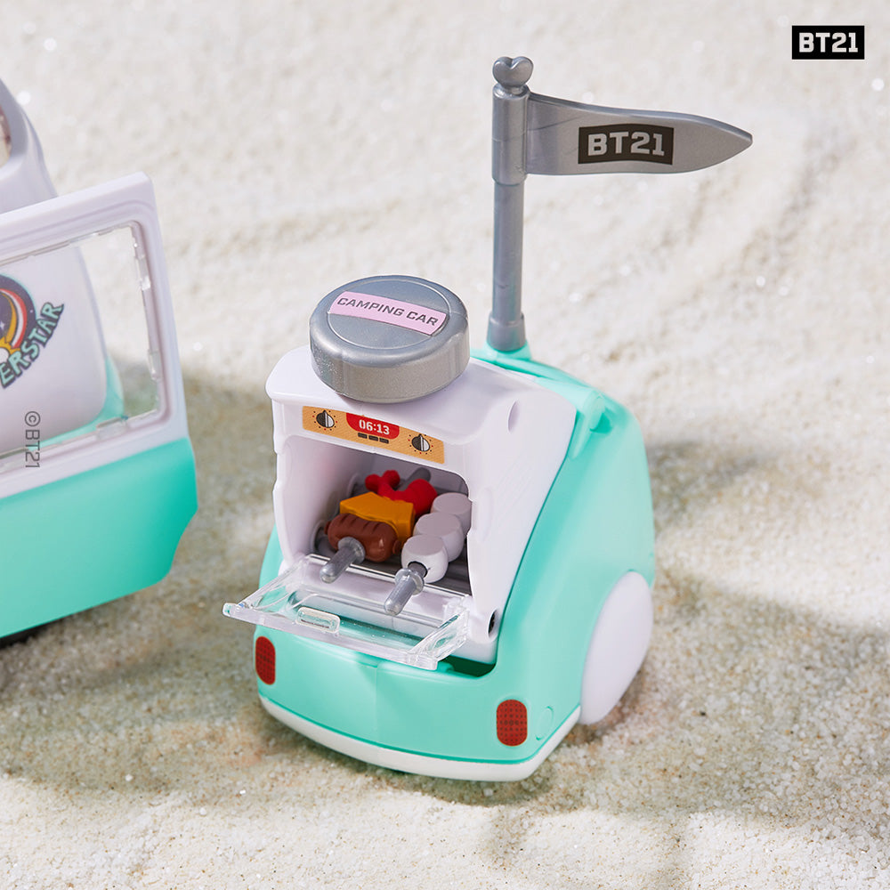 BT21 FIGURE PLAY SET [ CAMPING CAR EDITION ]