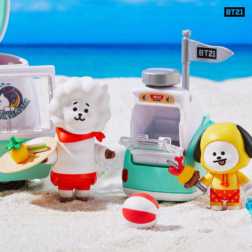 BT21 FIGURE PLAY SET [ CAMPING CAR EDITION ] - Music Plaza