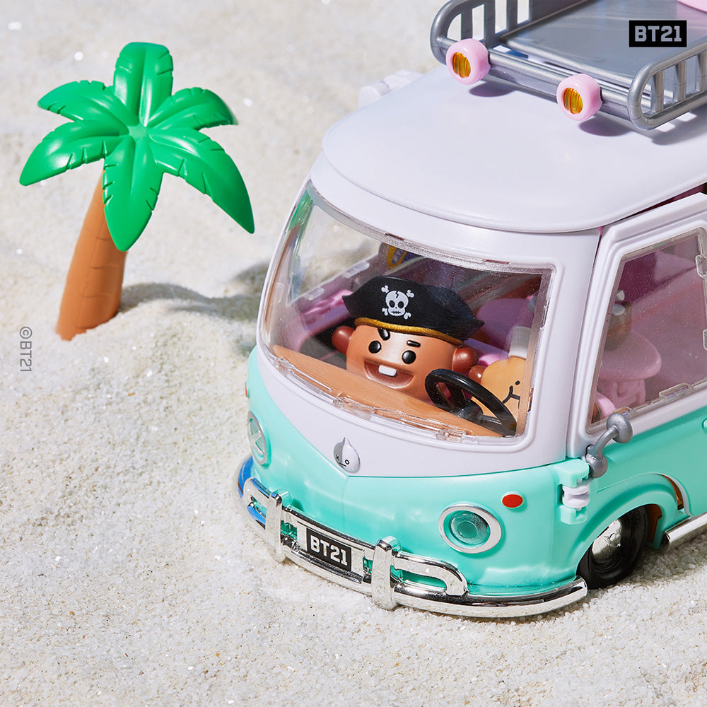 BT21 FIGURE PLAY SET [ CAMPING CAR EDITION ] - Music Plaza