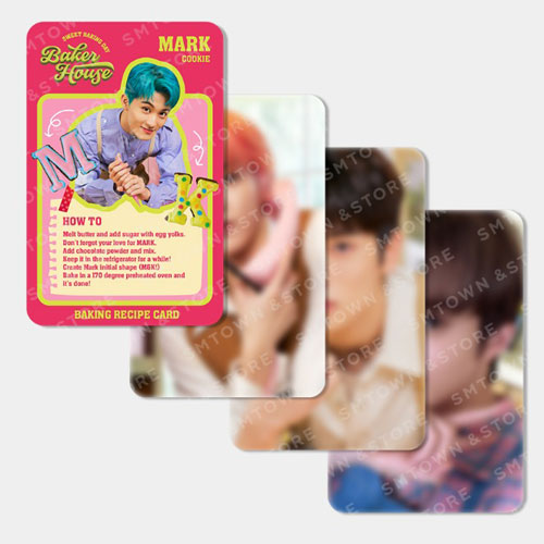 엔씨티 127 | NCT 127 [ BAKER HOUSE ] RANDOM RECIPE CARD PACK
