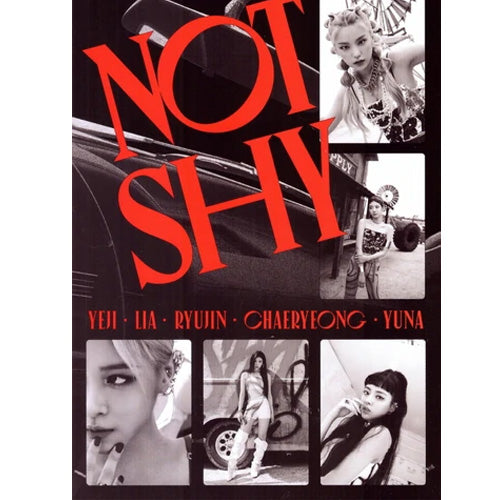 itzy 全員　サイン　アルバム　notshy itzy 全員サインアルバムnotshy