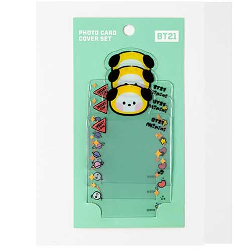 BT21 PHOTO CARD COVER SET - Music Plaza