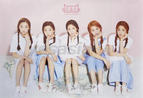 MUSIC PLAZA Poster 씨엘씨 | CLC<br/>FIRST LOVE POSTER<br/>30" X 20.5"