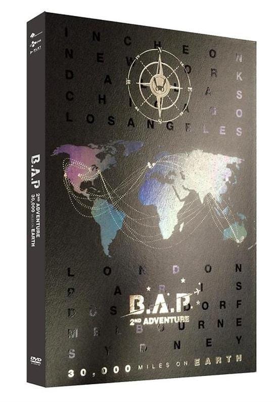 MUSIC PLAZA DVD B.A.P</strong><br/>PHOTOBOOK 100 page +  2DVD<br/>2ND ADVENTURE 30,000 MILES ON EARTH