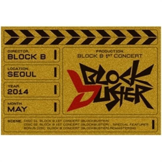 MUSIC PLAZA DVD <strong>블락비 | BLOCK B</strong><br/>1ST CONCERT(3DVD+PHOTO BOOK)<br/>BLOCKBUSTER