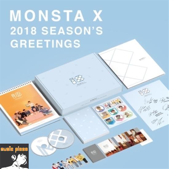 MUSIC PLAZA Goods <strong>MONSTA X | 몬스타 엑스</strong>2018 SEASON''S GREETINGS