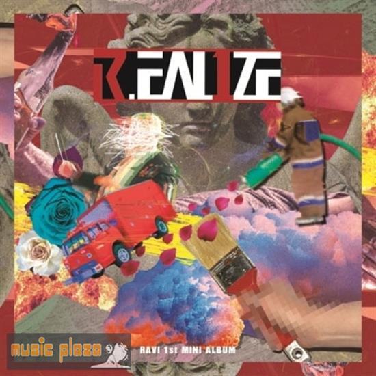 MUSIC PLAZA CD Ravi (Vixx) | 라비 (빅스) | 1st Mini Album - R.EAL1ZE