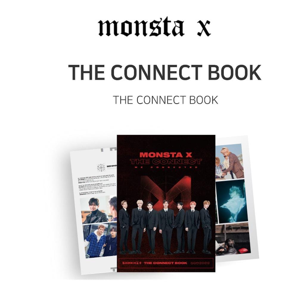 MUSIC PLAZA Photo Book MONSTA X | THE CONNECT BOOK [ 2018 WORLD TOUR THE CONNECT OFFICIAL  GOODS ]