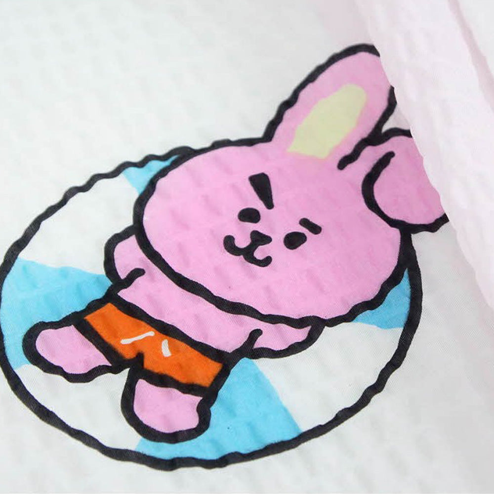 BT21 OFFICIAL RIPPLE BLANKET [ PINKISH COOKY ]