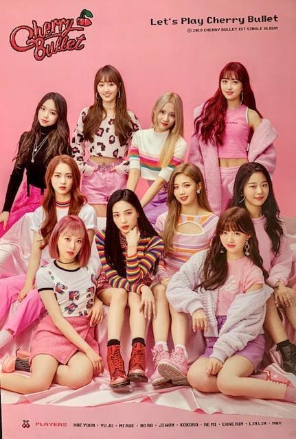 MUSIC PLAZA Poster B 체리블렛 | Cherry Bullet | Let's Play Cherry Bullet | POSTER ONLY