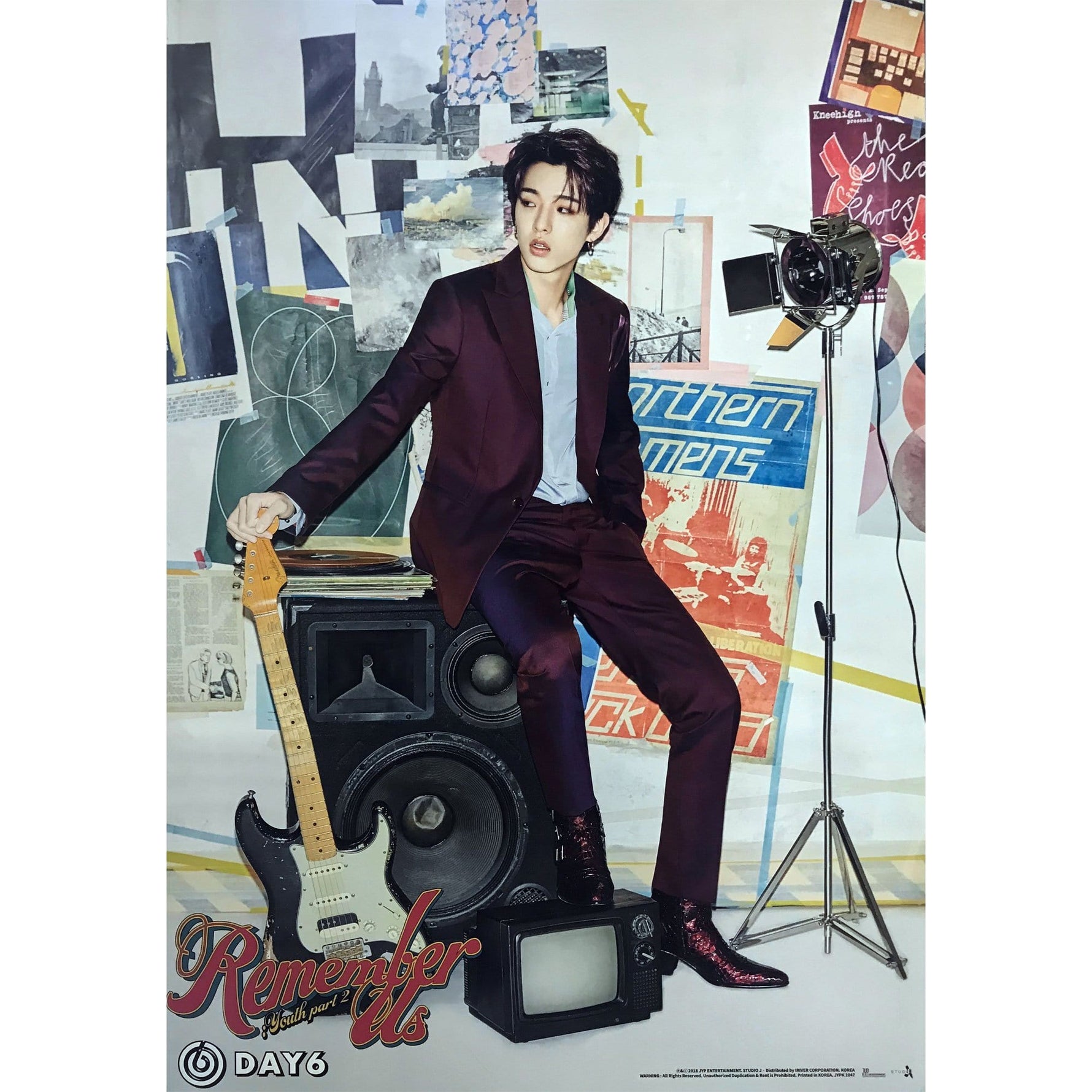 MUSIC PLAZA Poster G. Jae 데이식스 | DAY6 | 4TH MINI - REMEMBER US : YOUTH PART 2 | POSTER