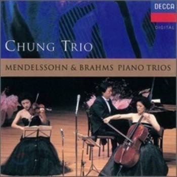 MUSIC PLAZA CD <strong>정트리오 Chung Trio | Mendelssohn&Brahms Piano Trios</strong><br/>