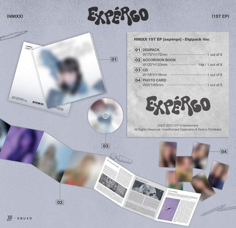 엔믹스 | NMIXX [ expérgo ] DIGIPACK VER.