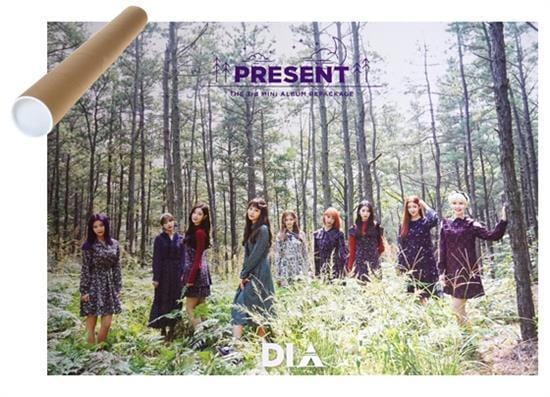 MUSIC PLAZA Poster DIA | 다이아PRESENT POSTER POSTER ONLY