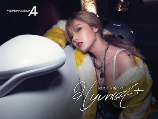 MUSIC PLAZA CD <strong>현아 | HYUNA</strong><br/>4TH MINI ALBUM<br/>A+