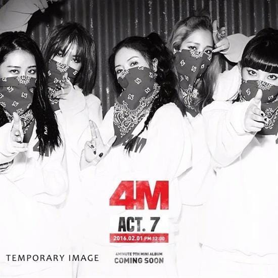 MUSIC PLAZA CD 4Minute | 포미닛 7TH MINI ALBUM - ACT.7