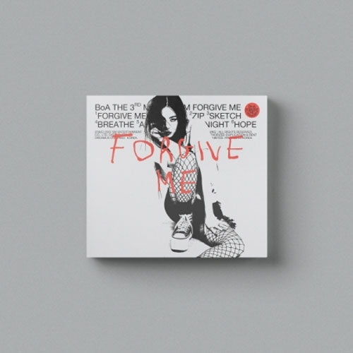 보아 | BOA 3RD MINI ALBUM [ FORGIVE ME ] DIGIPACK VER.