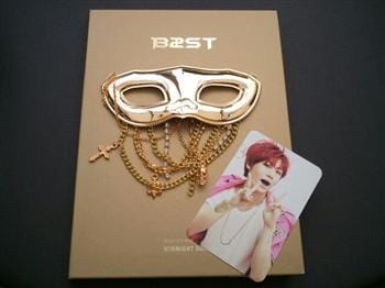 MUSIC PLAZA CD 비스트 Beast | 5th Mini Album-Midnight Sun-Gold Ver.<br/>
