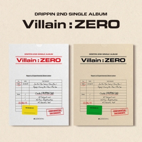 드리핀 DRIPPIN 2ND SINGLE ALBUM [ Villain : ZERO ]