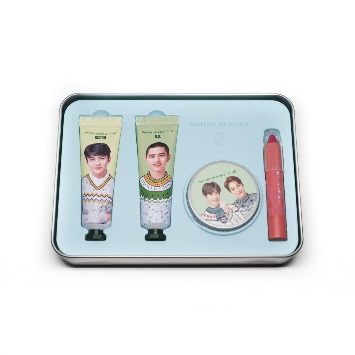 MUSIC PLAZA Goods EXO | 엑소 | SEHUN D.O. SUHO KAI - NATURE REPUBLIC - MOISTURE SPECIAL COLLECTION