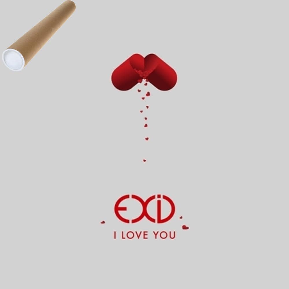MUSIC PLAZA CD CD+POSTER EXID | SINGLE ALBUM [ I LOVE YOU 알러뷰 ]