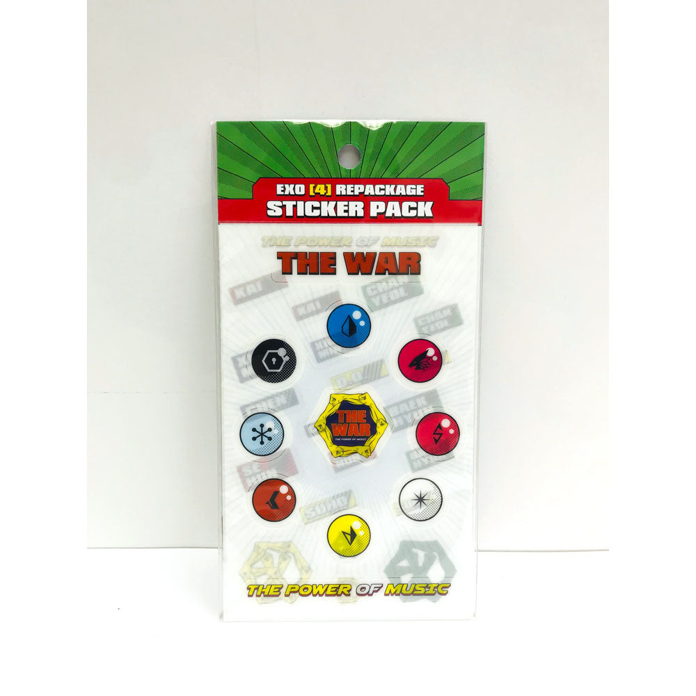 EXO THE WAR STICKER PACK