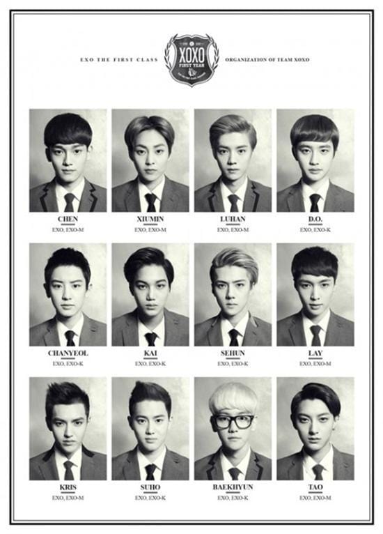 MUSIC PLAZA Poster EXO | 엑소 | 24.5" X 30" POSTER
