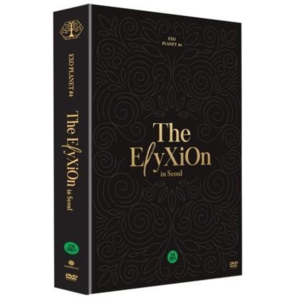 MUSIC PLAZA DVD DVD Only EXO EXO PLANET #4 The ElyXiOn in Seoul DVD + 36 Special Color Post Cards