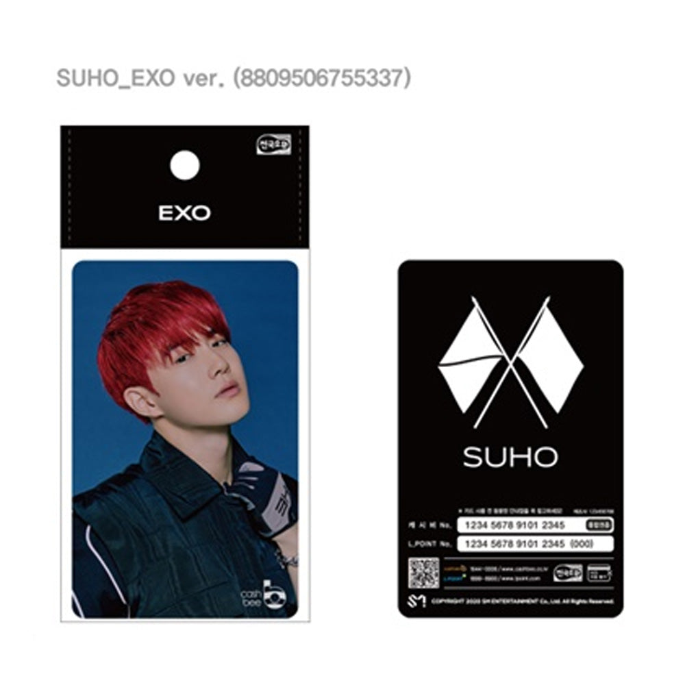 엑소 | EXO [ OBSESSION ] CASHBEE TRANSPORTATION CARD EXO VERSION