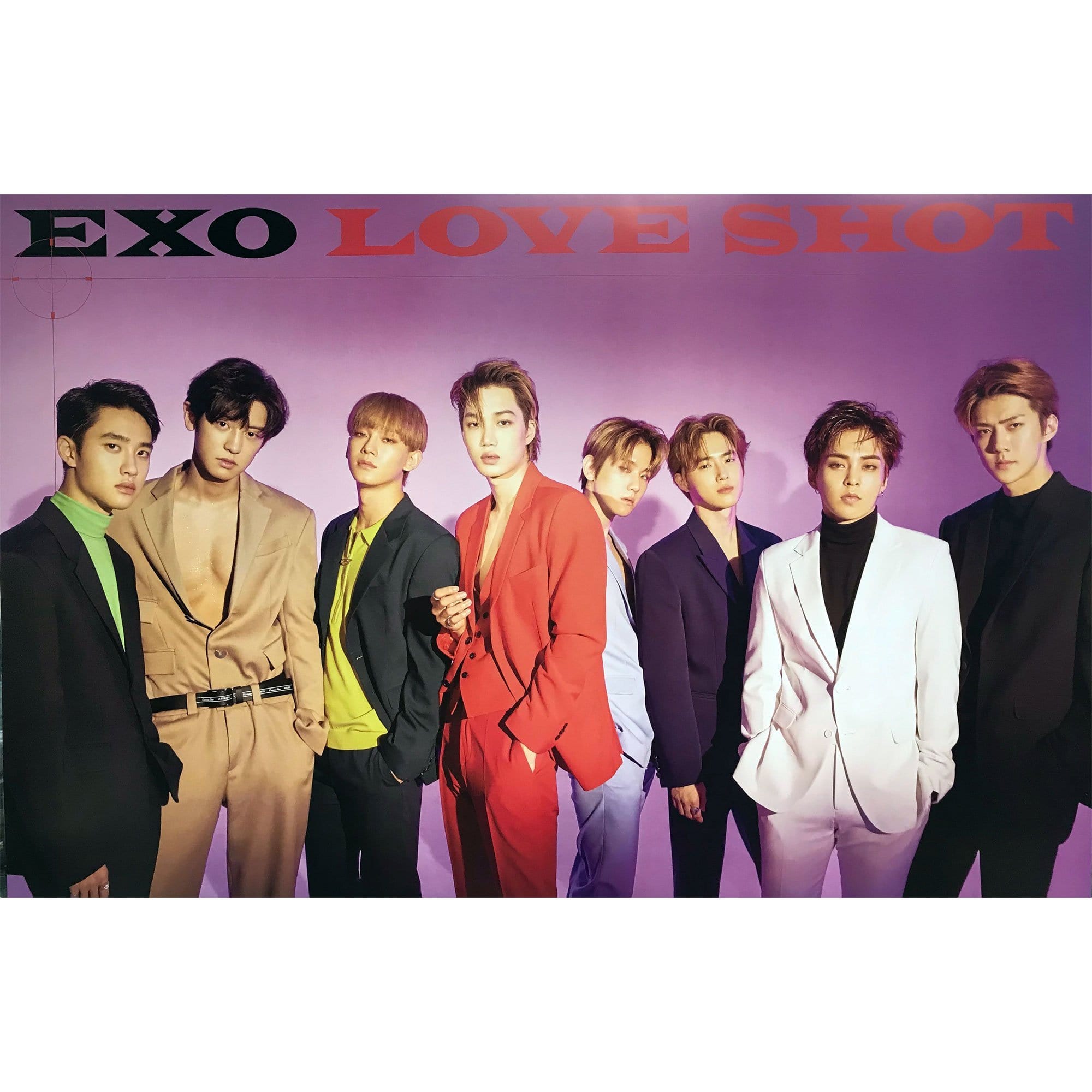 엑소 | EXO | 5TH ALBUM REPACKAGE [ LOVE SHOT ] | POSTER ONLY